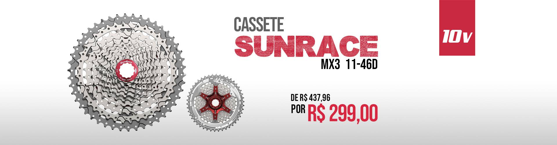 Cassete Sunrace MX3